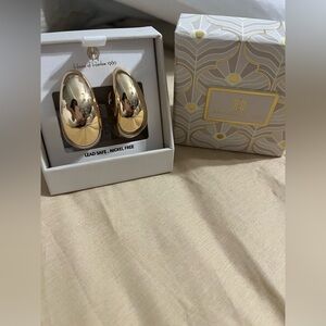 House Of Harlow 1960 Chunky Gold Tone Teardrop Drop Earrings NIB